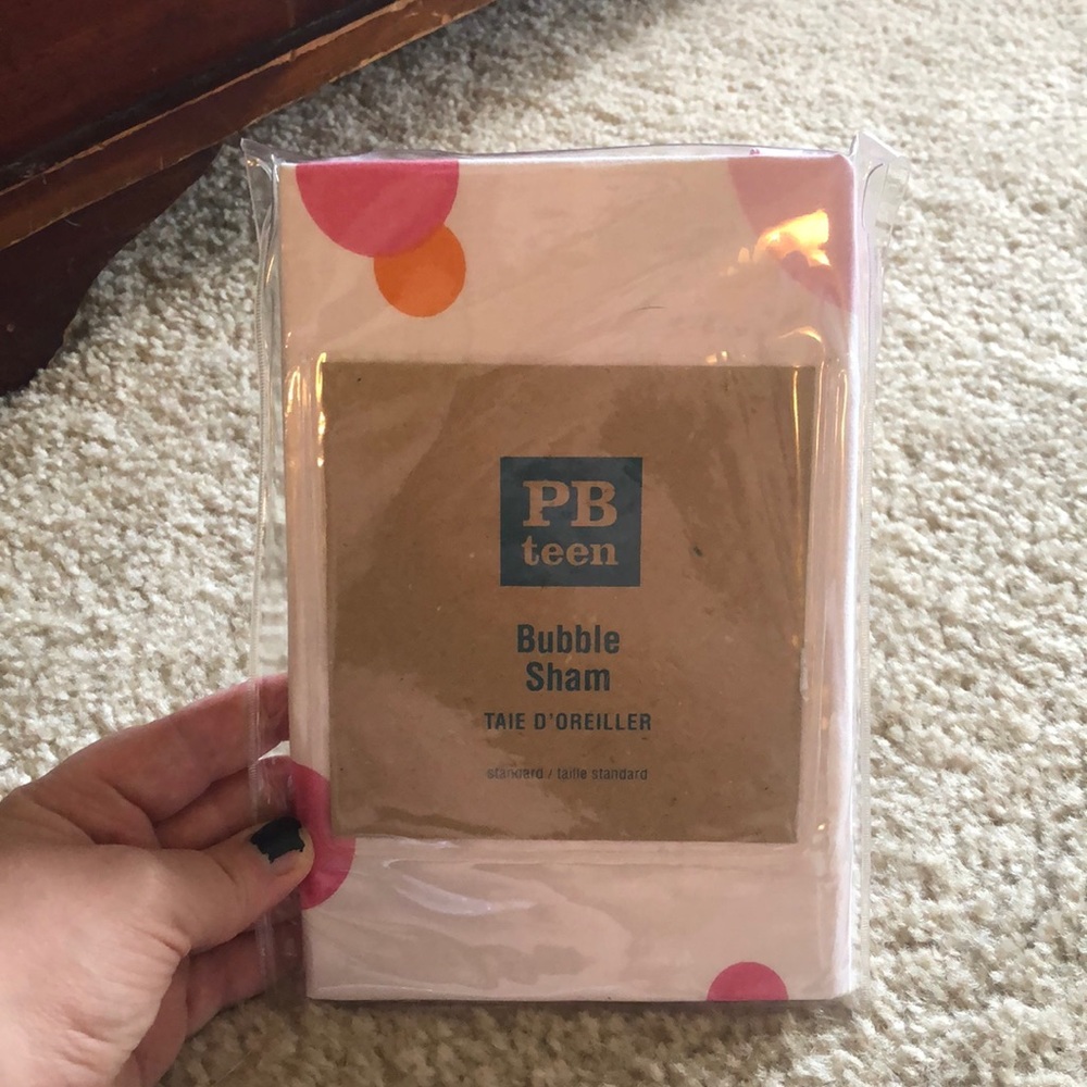 Bubble pillow sham